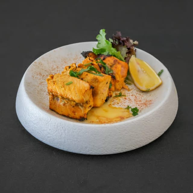 Achari Fish Tikka.