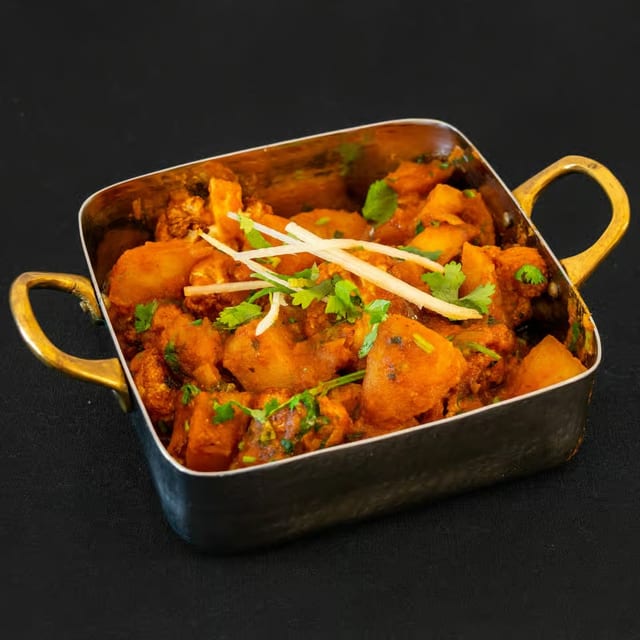 Aloo Gobi Masala Dum.