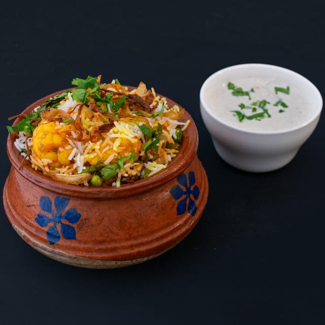 Vegetable Biryani.
