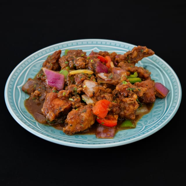 Chili Garlic Chicken.