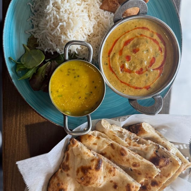 Chicken Makhani (Butter Chicken) Lunch.