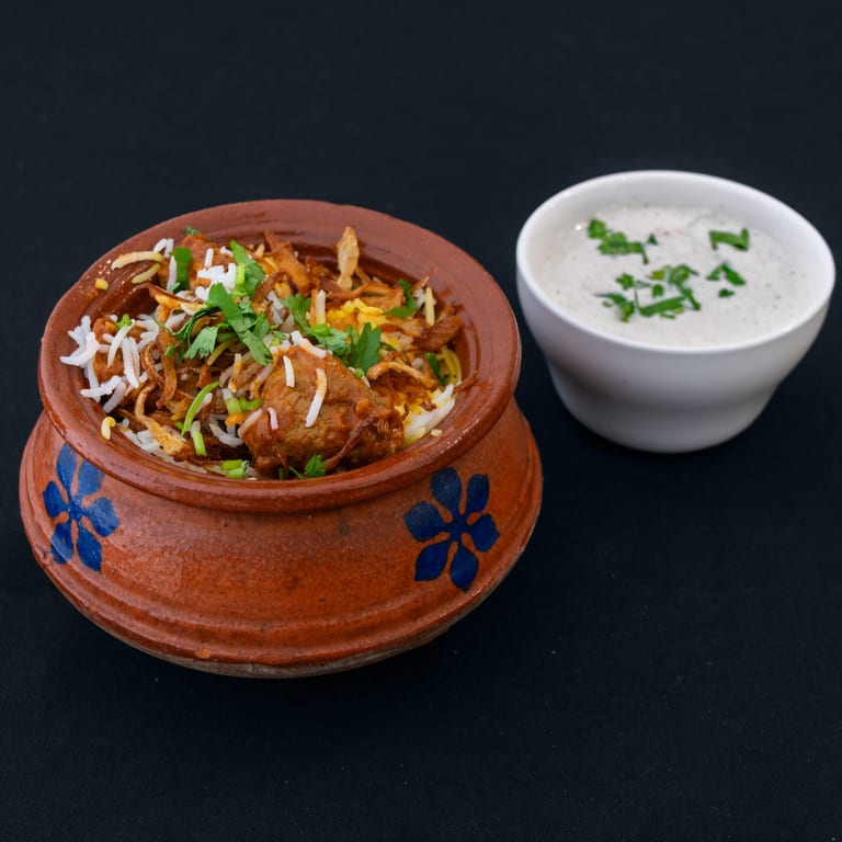 Delicious Lamb Biryani Awaits