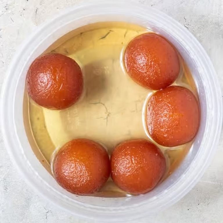 Indulge in our gulab jamun