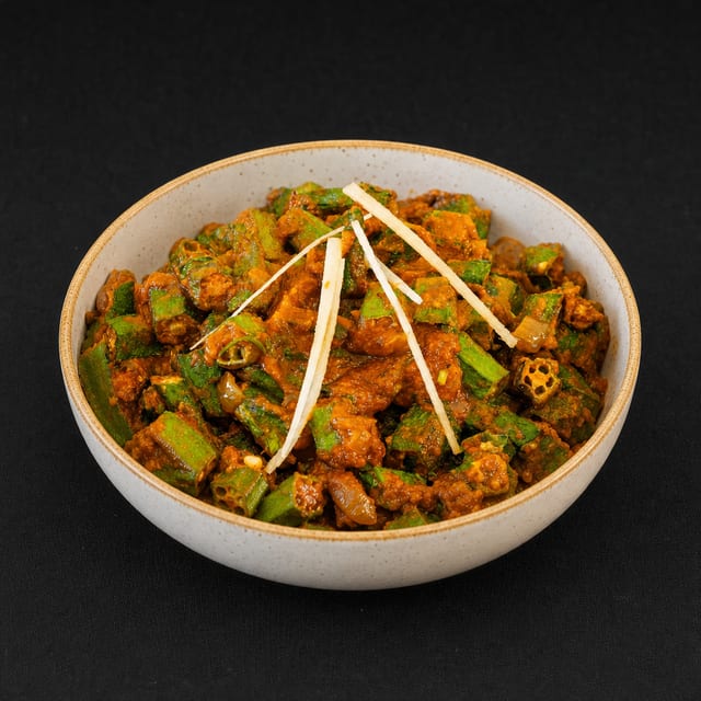 Bhindi Masala (Vegan).