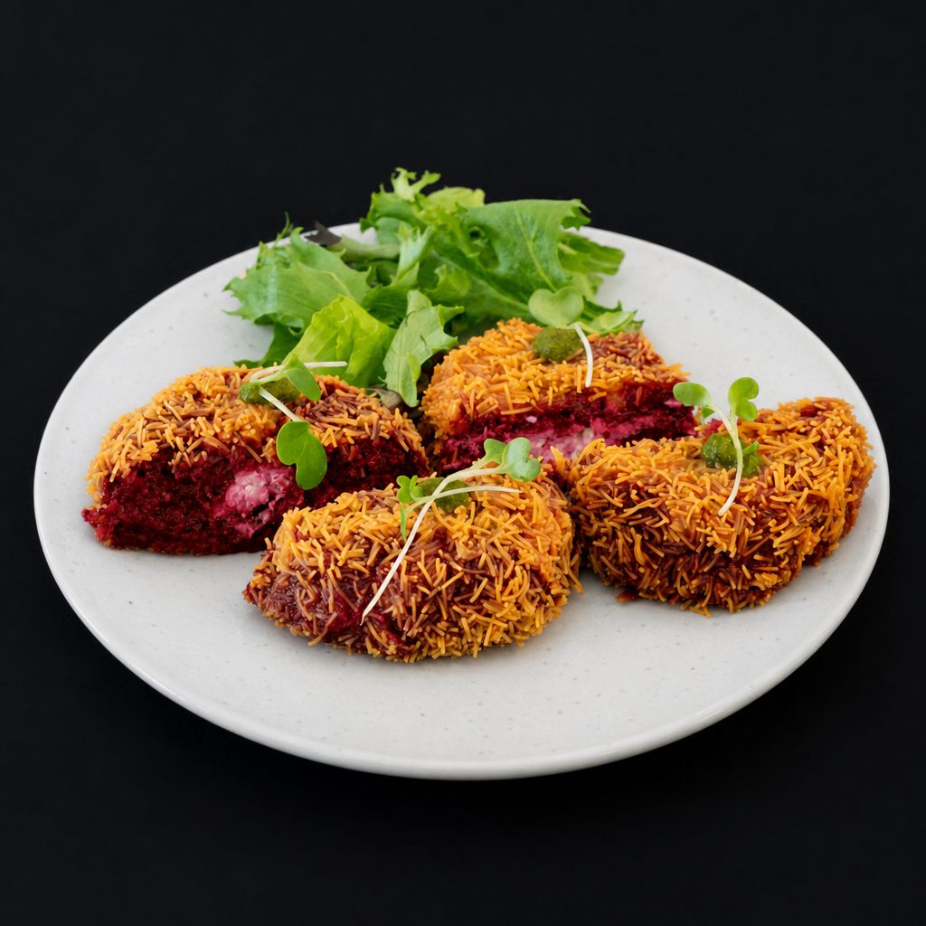 Beetroot Tikki.