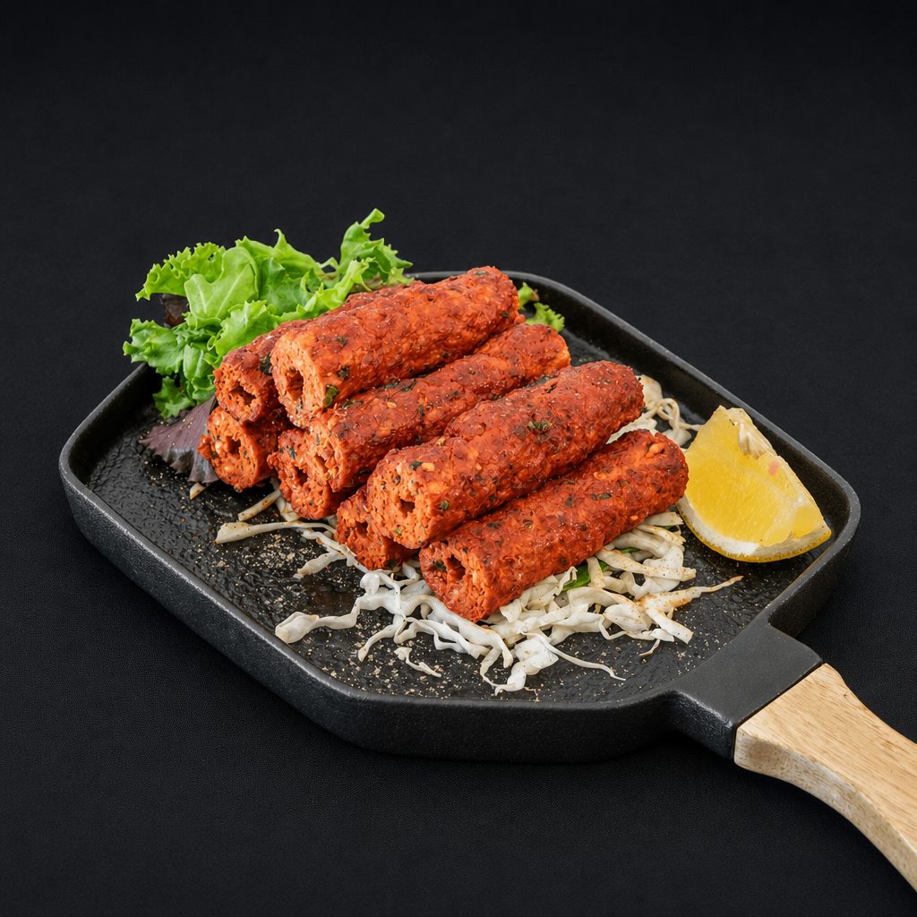 Lamb Seekh Kabab.