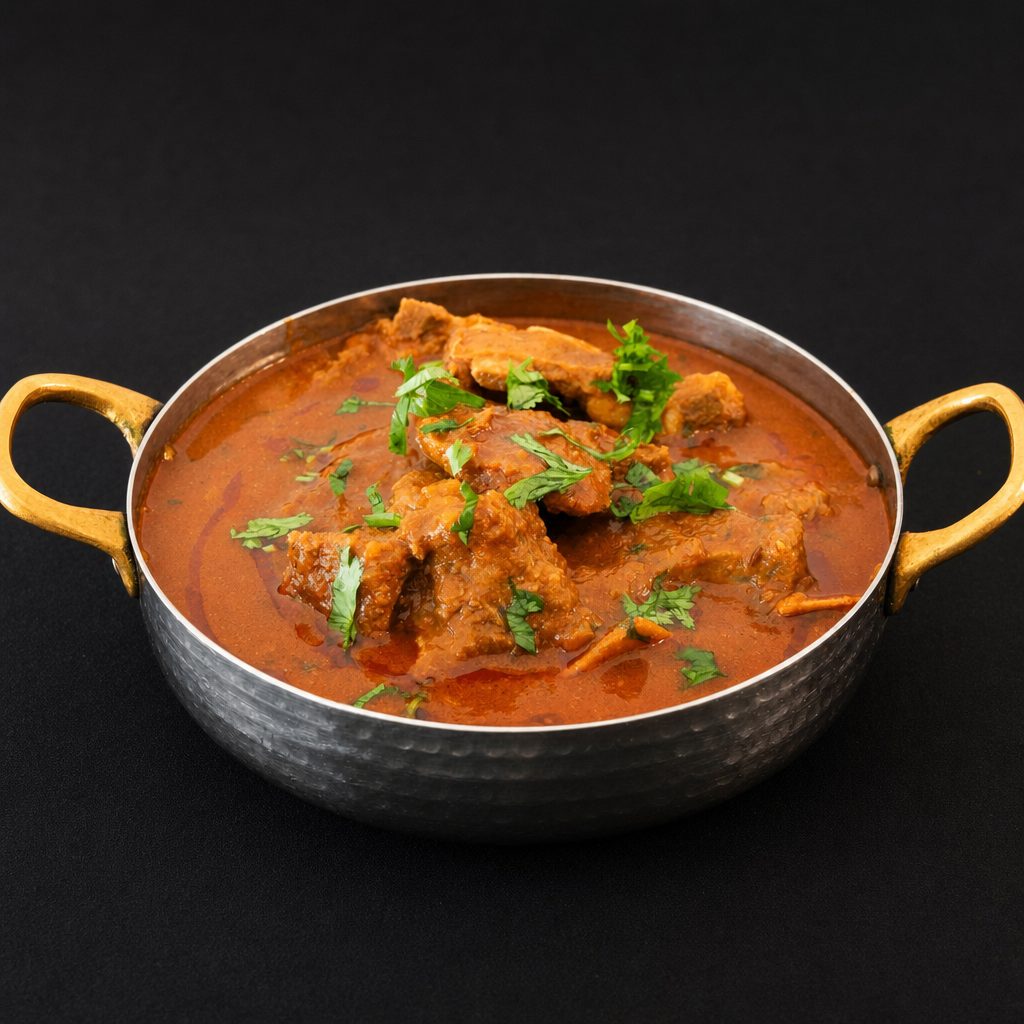 Classic Goat Curry.