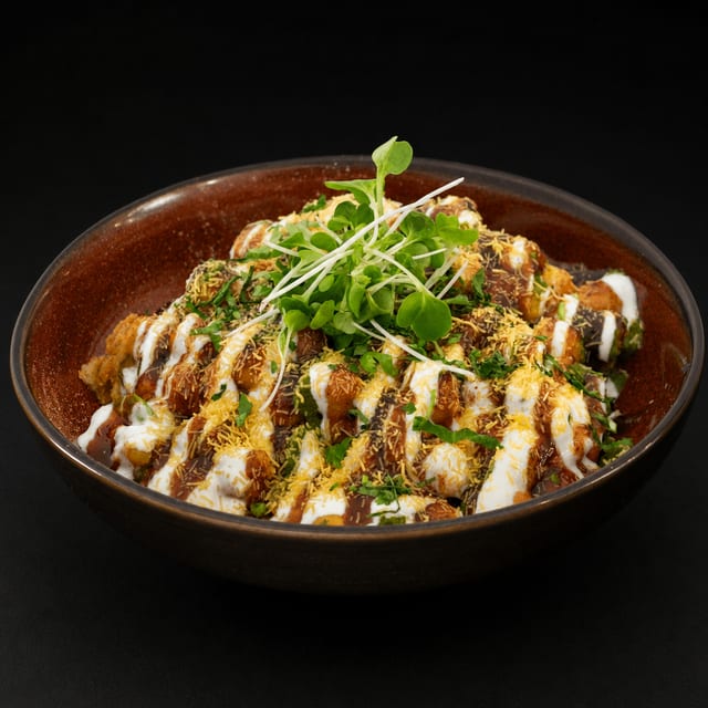 Samosa Chaat.