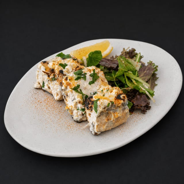 Malai Fish Tikka.