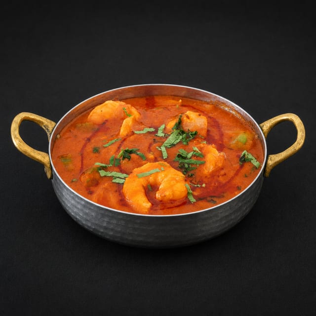 Garlic Shrimp Bhuna.