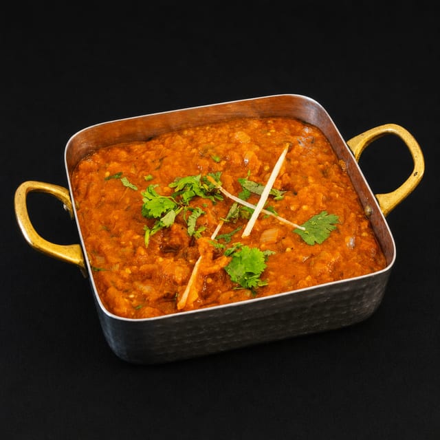 Baingan Bharta (Vegan).