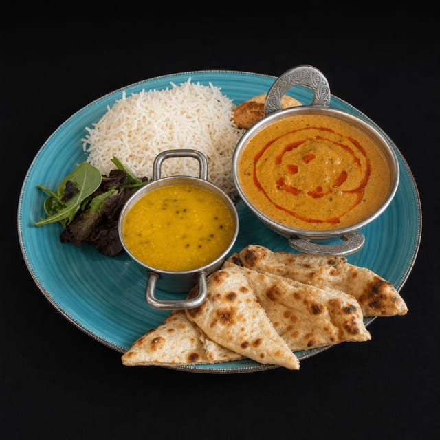 Chicken Makhani (Butter Chicken) Lunch.