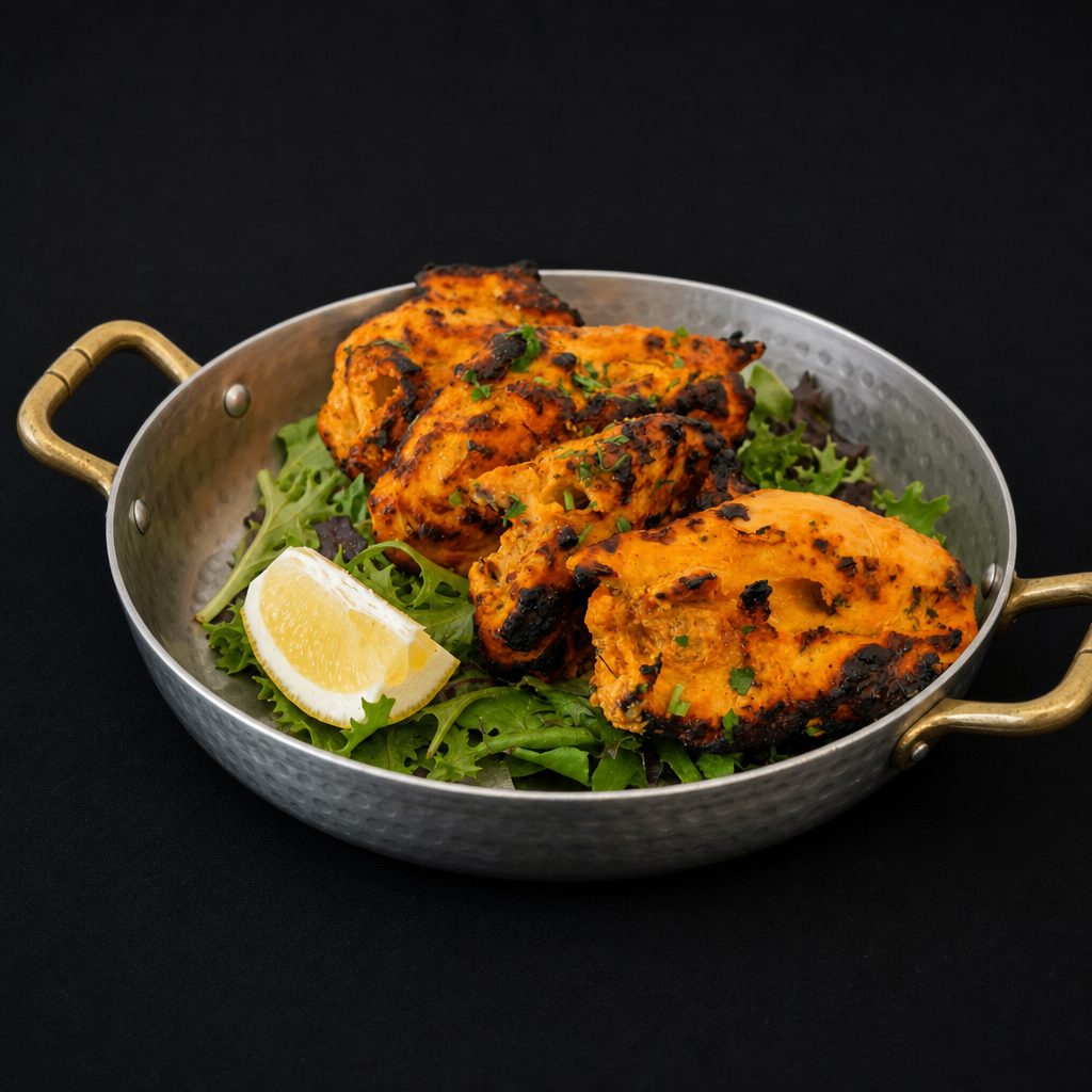 Achari Chicken Tikka.