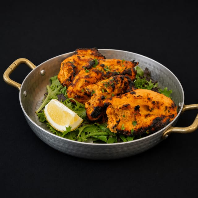 Achari Chicken Tikka.