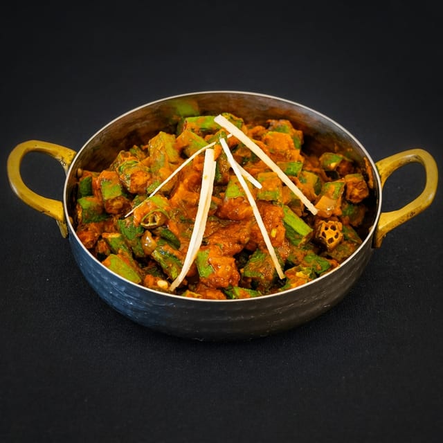 Bhindi Masala (Vegan).