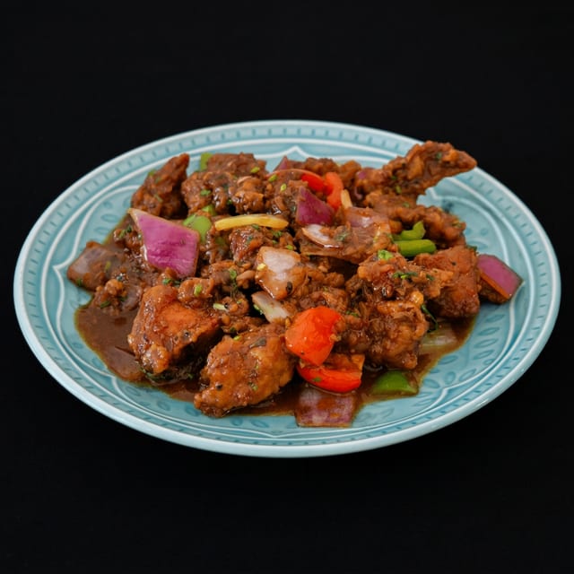 Chili Garlic Chicken.