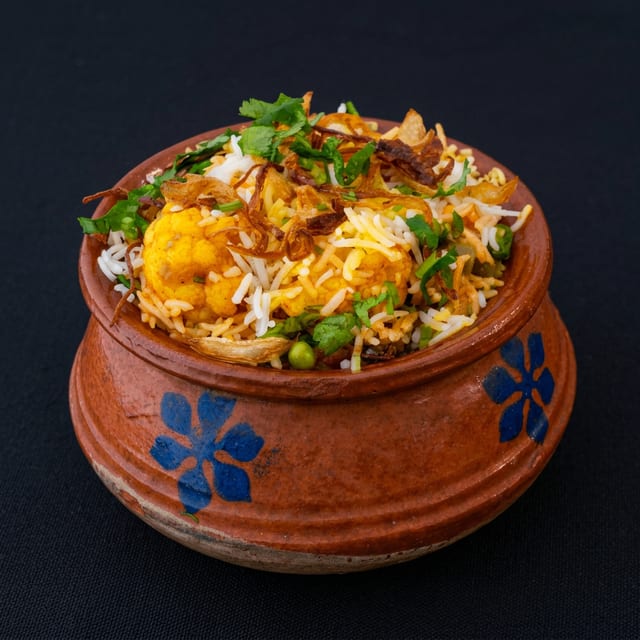 Vegetable Biryani.
