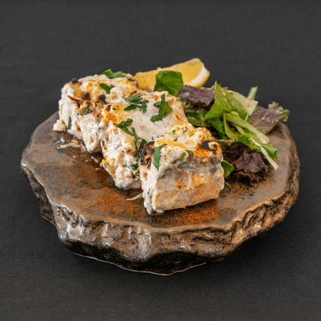 Malai Fish Tikka.