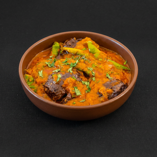 Mirchi Baingan Ka Salan (Vegan)