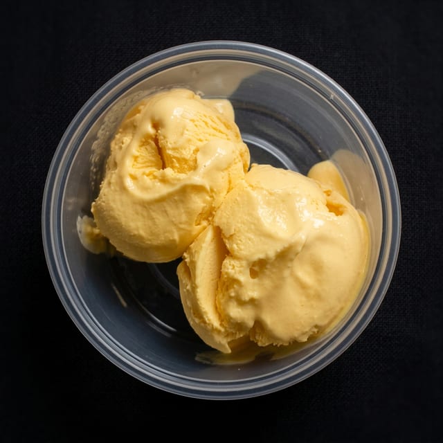 Mango Ice Cream.