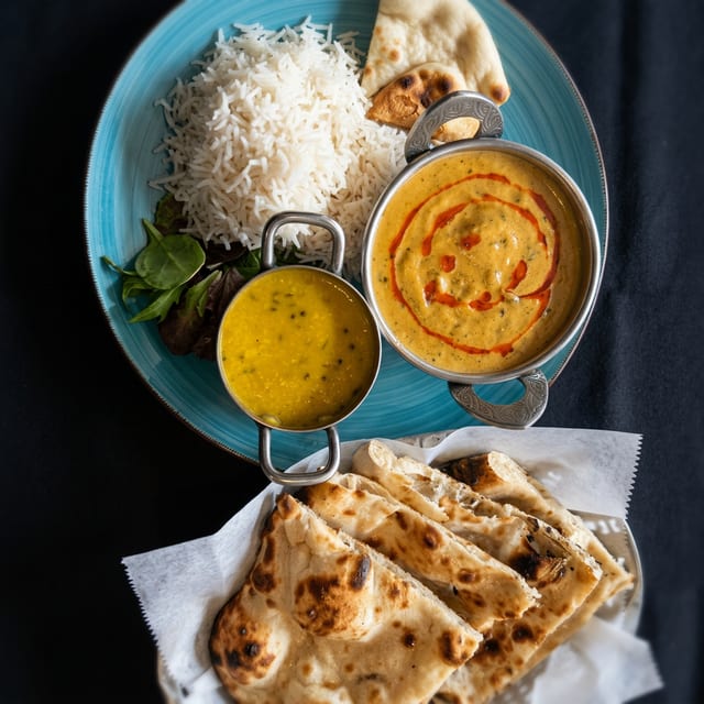 Chicken Makhani (Butter Chicken) Lunch.